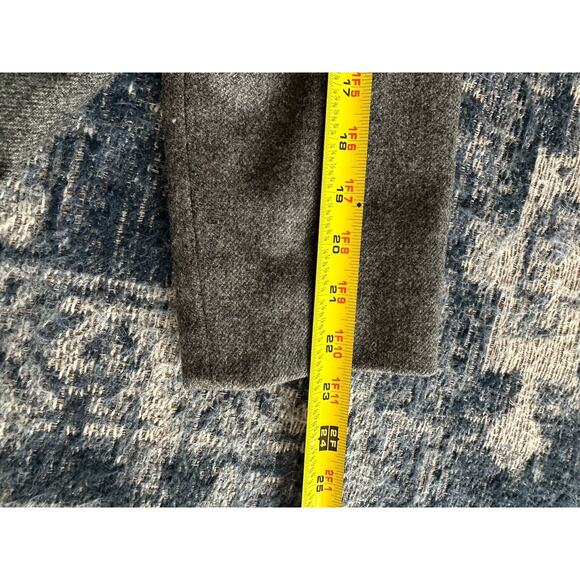 Vintage Sag Harbor Blazer Gray Wool Size 12Petite Y2K 90’s Academic Work - Picture 8 of 9